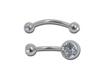  Doos van 10 stuks Titanium Banaan Dubbel Kristal Steriel | Itc