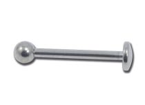 Doos met 10 st. Titanium Steriele Labret Schijf 4 mm en Bal 3 mm | Itc