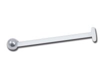 Doos met 10 stuks Labret BioFlex Steriel Bal Titanium | Itc