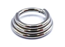 Titanium Scharnierring Steriel Gedessineerd | Itc