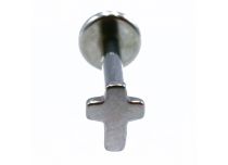 Labret Titane Interne Stérile motief Croix | Itc
