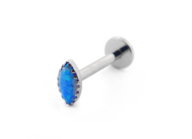 Labret Titane Intern Stérile motief Opal Synthétique | Itc