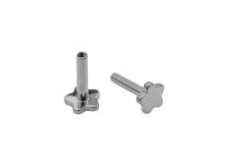 Labret Fleur 1,2x6 Titanium intern