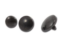 Zwarte Titanium schijfschroef voor juwelen 1,6 mm | Itc