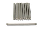 Set titanium rechte staven zonder kogel