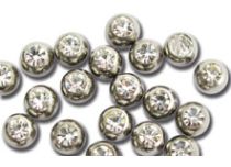 Set Kristallen Stalen Ballen | Itc