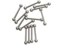 Set Titanium halterballen 3 mm | Itc