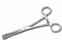 Roestvrijstalen klem klein rond open 4,5 x 8 mm lengte 15,5 cm