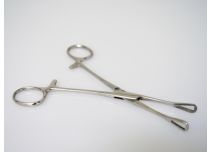 Roestvrijstalen klem, kleine driehoek 4 x 11 mm, 15,5 cm lang