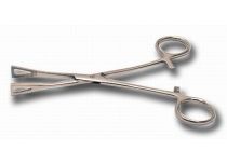 Roestvrijstalen klemdriehoek 5,5 x 11 mm, 15,5 cm lang