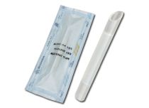 Set van 10 individuele steriele plastic buisjes 45° Øext 8mm