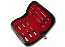 Set van 12 holle inbrengstaafjes van 1,2 tot 11 mm