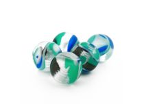 Set van 5 acryl golfballen N°1 |Itc