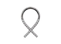Titanium ring scharnier lint patroon| Itc