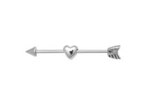 Barbell Industrieel Stalen Hart en Pijl 6 mm | Itc