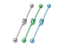 Staalkogel Industriële Bal 5 mm patroon Spiraal Gekleurd 10 mm | Itc