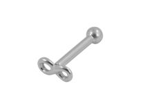 Halterstaal oneindigheidspatroon, kogel 3 mm | Itc