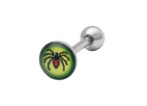Barbell Staaldisc 8 mm Spider patroon | Itc