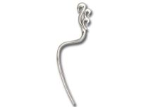 Staal Rechte Boog Sieraden | Itc