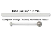 Rechte BioFlex slang voor accessoire of Push Clip | Itc