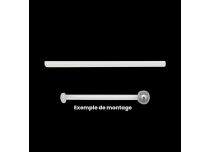 Rechte BioFlex slang voor accessoire of Push Clip | Itc