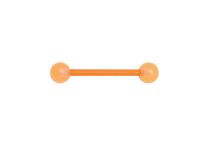 Barbell Flexibele Acryl Ballen Fosforescent Roze | Itc