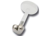 Labret PMFK Hartvormige stalen huls | Itc