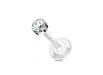 Labret BioFlex Titanium gekleurde kristallen tip | Itc