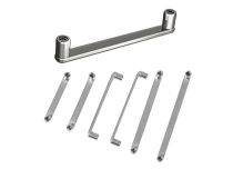 Barbell Oppervlak Titane Interne Plaat Hoek 90° retour 2 mm | Itc