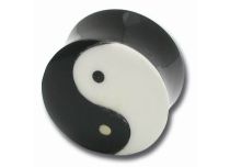 Zwarte Hoornstekker Yin-Yang patroon | Itc