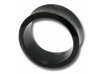 Zwarte hoorntunnel 8 mm | Itc