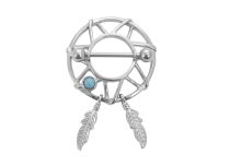 Stalen tepel Jewel Clickers Dromenvanger | Itc