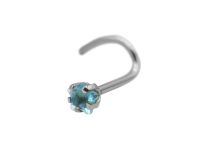 Stalen neusbout 0,8 mm Strass Sterretje | Itc