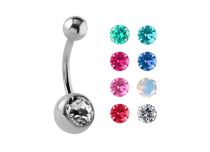 Banaan Staal Kristal Facet Gekleurd | Itc