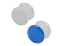 Gekleurde geëmailleerde acryl plug | Itc