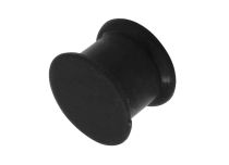 Siliconen plug zwart
