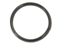 Flexibele zwart stalen ring | Itc