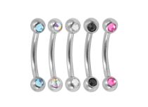 Bananenstaal Dubbel Kristal Gekleurde Ballen 3 mm | Itc