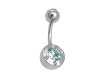 Banaanstaal Multi Kristal Turkoois Bal 5 / 8 mm | Itc
