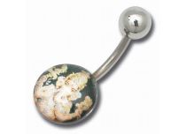 Banaan Stalen Ballen 6 / 12 mm Ganesh motief | Itc