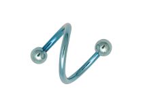 Geanodiseerde Spiraalring Gekleurde Ballen 3 mm | Itc
