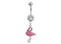 Fantasievolle Roze Flamingo Stalen Banaan | Itc