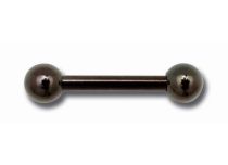 Barbell Stalen Zwarte Ballen 3 mm | Itc