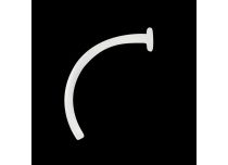 Labret Courbe BioFlex Disc 2 mm | Itc