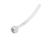 Banaan BioFlex met Gekleurde Kristallen Bal 3 mm | Itc