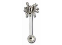 Banaan Flexibele Bal 3 mm Spinnenpatroon | Itc