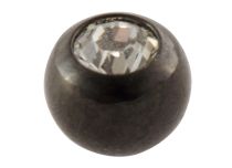 Bouce Steel Zwart Gekleurd Kristal Schroef 1,6 mm | Itc