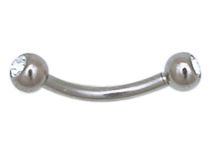 Banaan Titanium Dubbel Kristal 2,5 mm | Itc