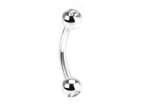 Banaan Titanium Dubbel Kristal 2,5 mm | Itc