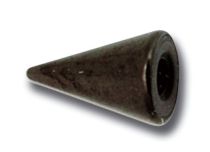 Zwarte stalen punt 1,2 x 3 mm | Itc